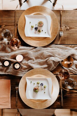 Platzteller Piet gold