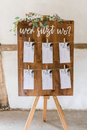 Sitzplan Hochzeit wer sitzt wo?